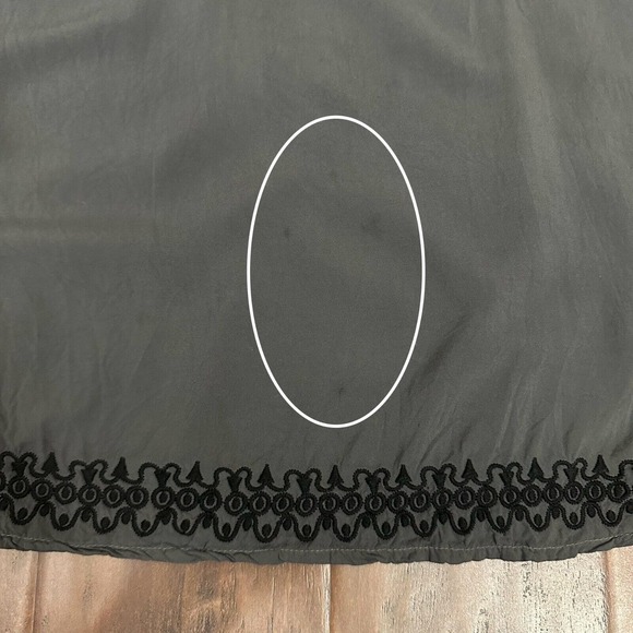 JOHNNY WAS BIYA L/S Tasseled Embroidered Gray Tunic #A3492 *FLAWED* - Picture 5 of 14